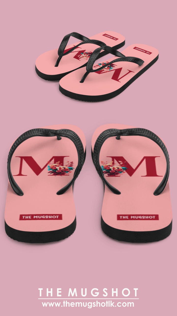 Personalized Monogram Flip Flop - Mugshotlk