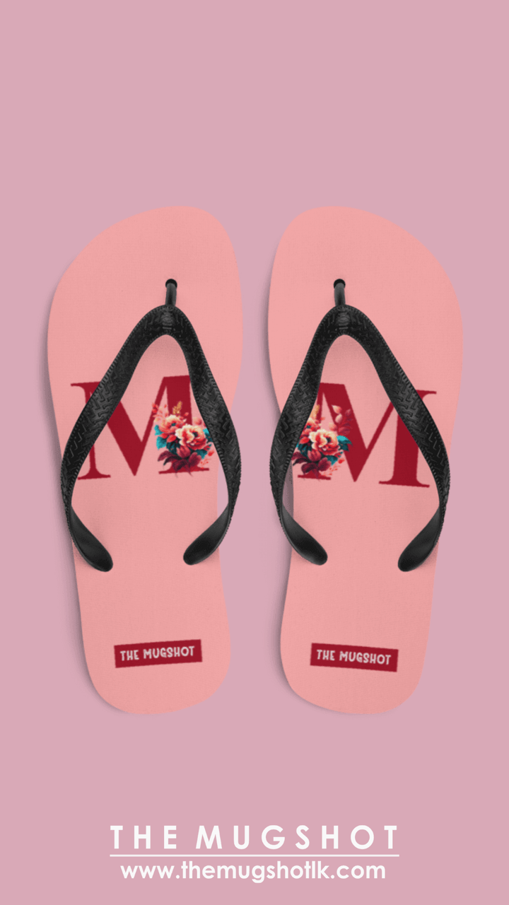 Personalized Monogram Flip Flop - Mugshotlk