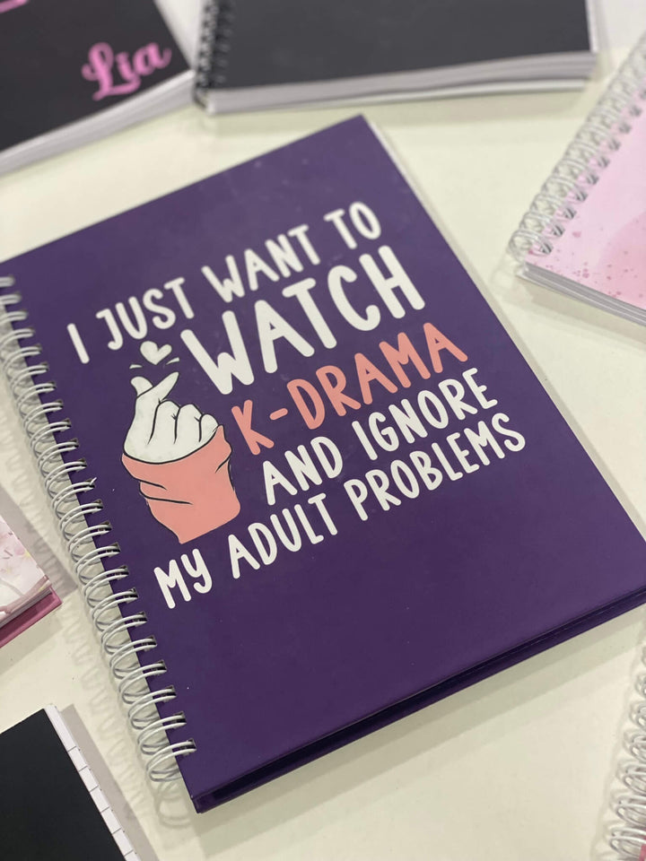 K-Drama Fan Notebook - Mugshotlk