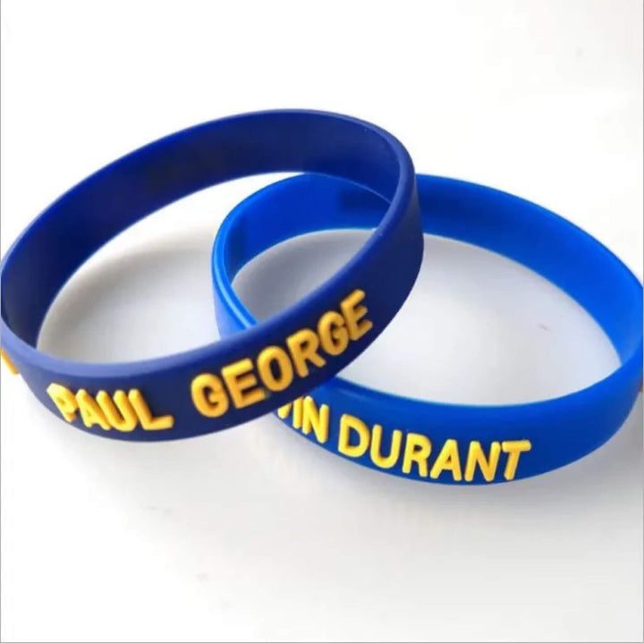 Embossed/Debossed Silicone Wristbands - Mugshotlk