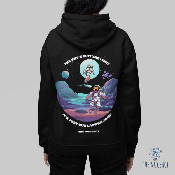 Sky's Not the Limit Astronaut Hoodie - Reach for the Stars