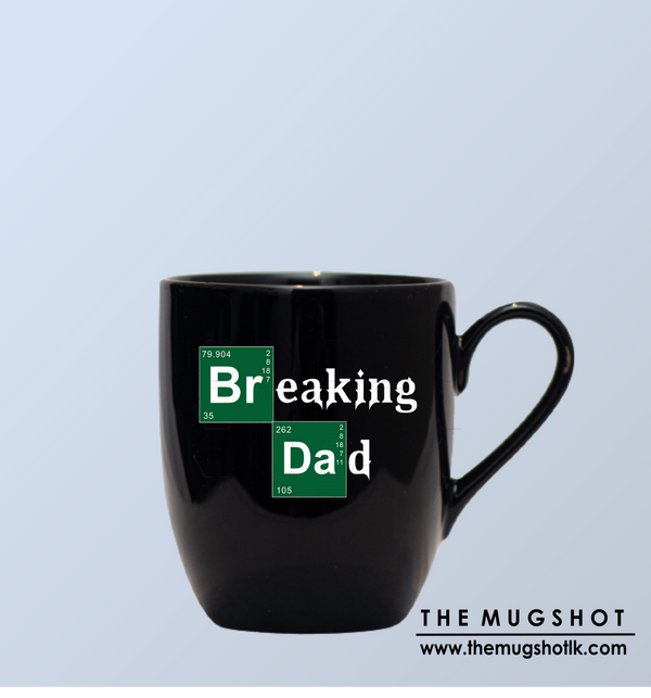 Breaking Dad Printed Curve Mug