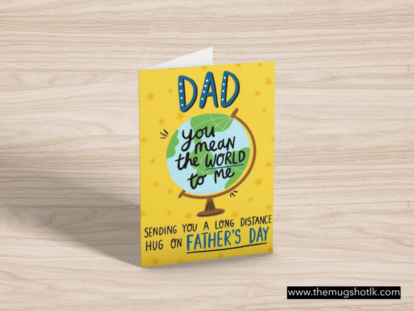 Long Distance Hug - Father's Day Card