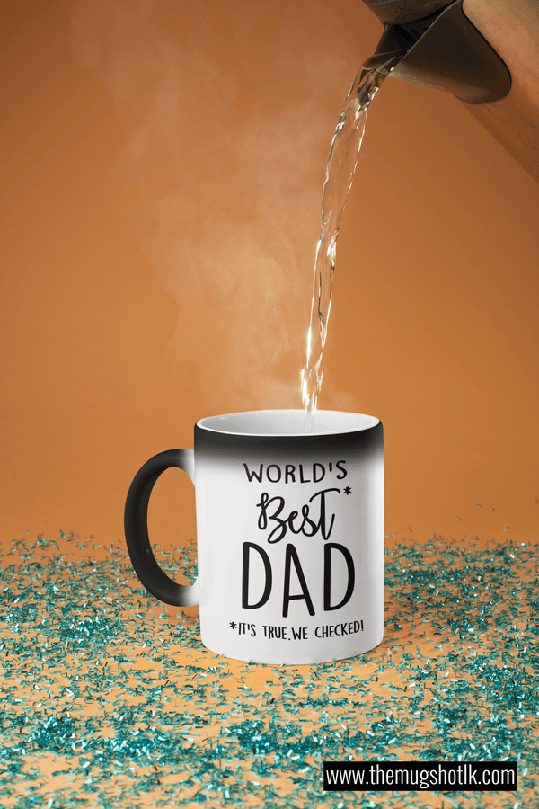 World's Best Dad Magic Mug