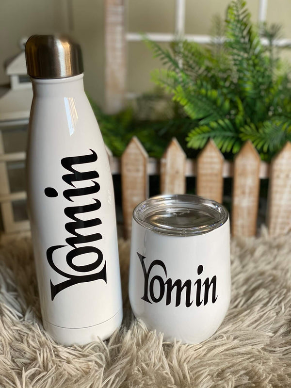 Tumbler and Bottle Combo
