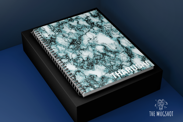 Marble Effect Notebook